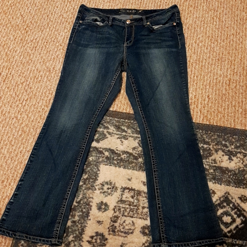 7 for all mankind women's bootcut size 14
